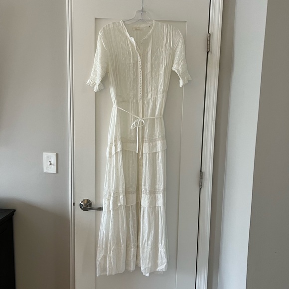 DÔEN Primrose dress, XS, salt - Picture 3 of 8